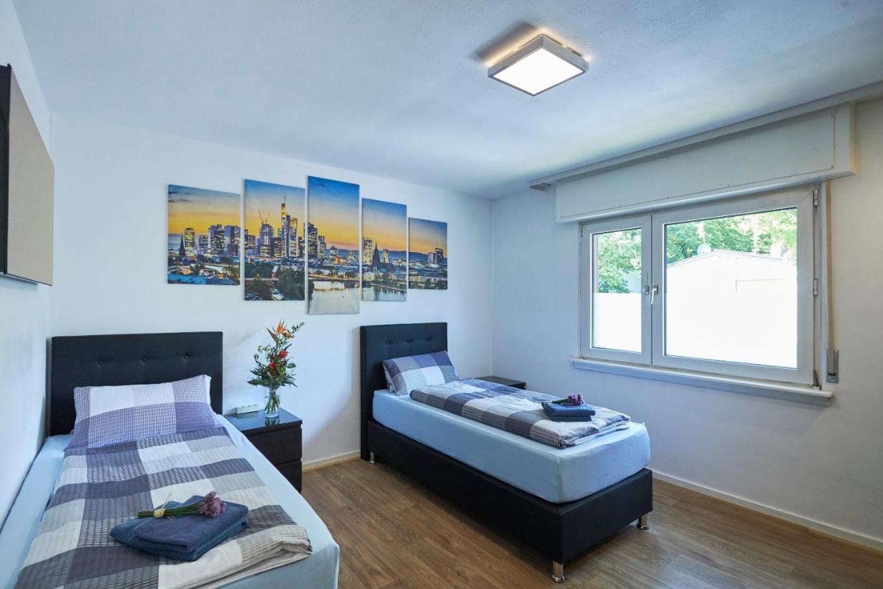 Grosszuegiges Apartment Nahe Frankfurt Rote Warte Bagian luar foto